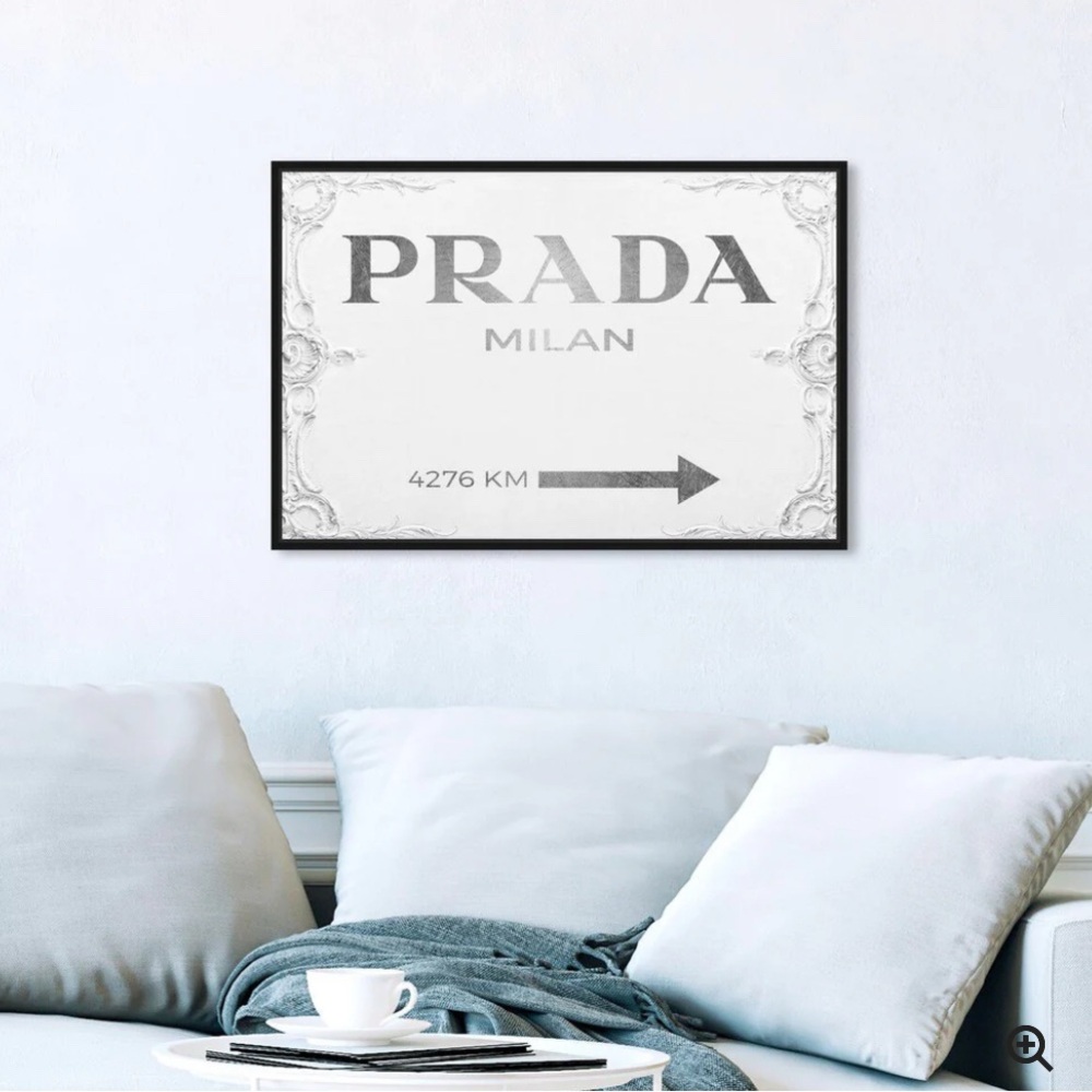 Oliver Gal Prada Wall Art 45x30 Highest Quality
